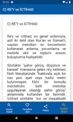 Diyanet İlmihali İnternetsiz android App screenshot 1